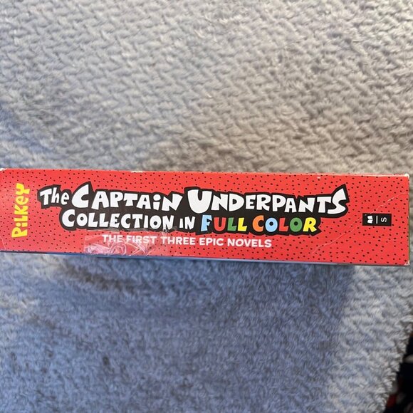 The Captain Underpants Collection In Full Color Book Set By Dav Pilkey - Picture 2 of 6